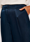 Wide Leg Trouser, Navy, large