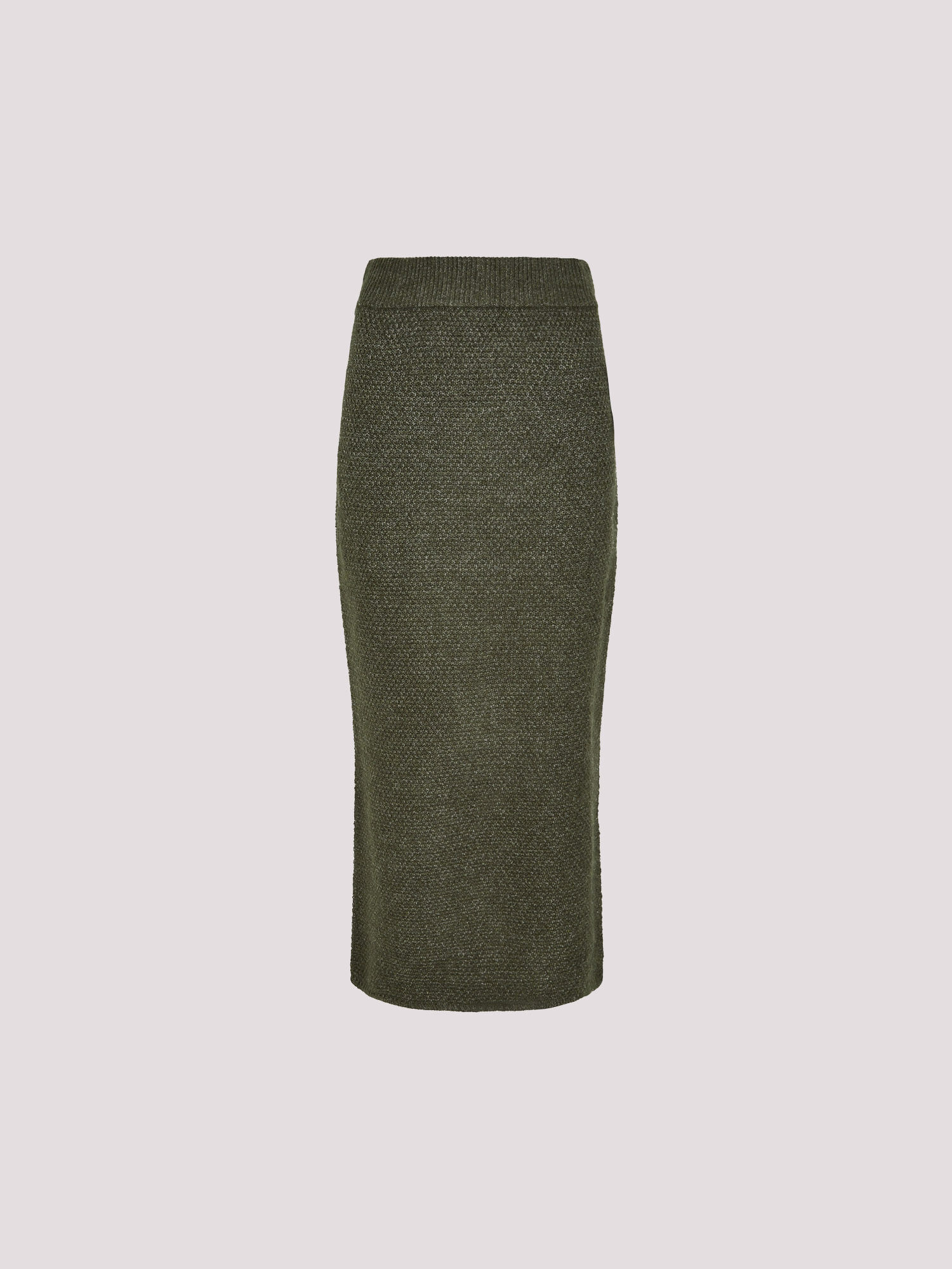 Waffle Knit Midaxi Skirt | Apricot Clothing