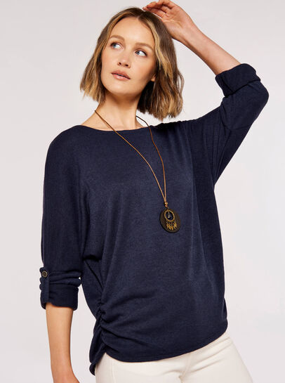Ruched Side Top