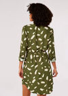 Utility Mini Dress , Khaki, large