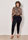 Curve Retro Hearts Mesh Top, Rust, large