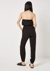 Utility Bandeau Jumpsuit, Black, large