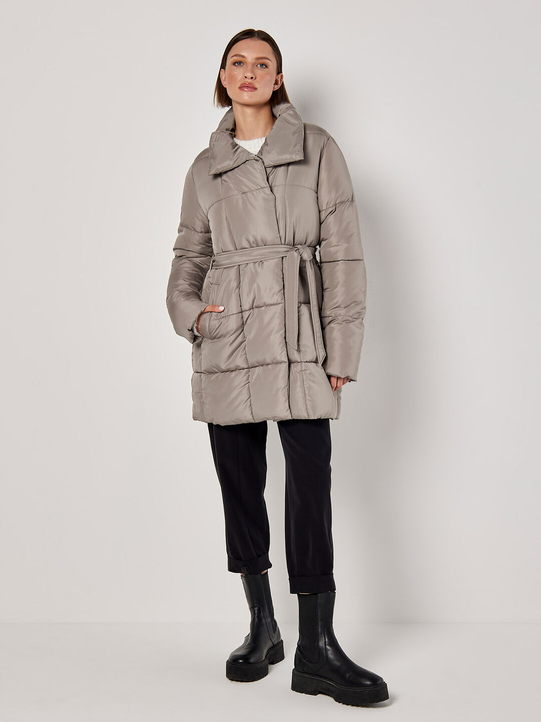 Image of Quilted Puffer Jacket
