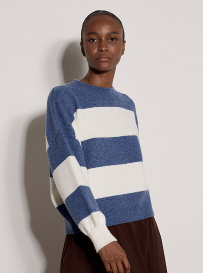 Chunky Knit Stripe Oversized Jumper
