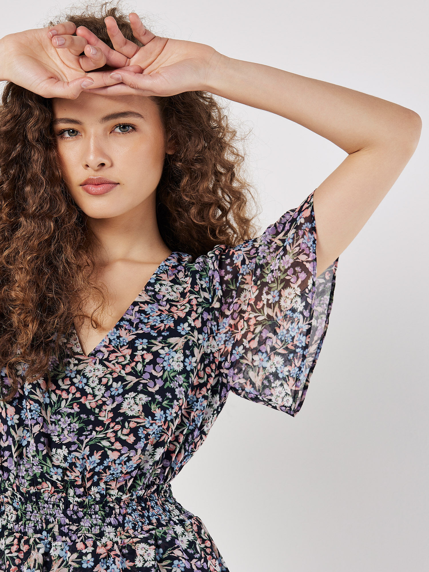 Chiffon mini dress outlet