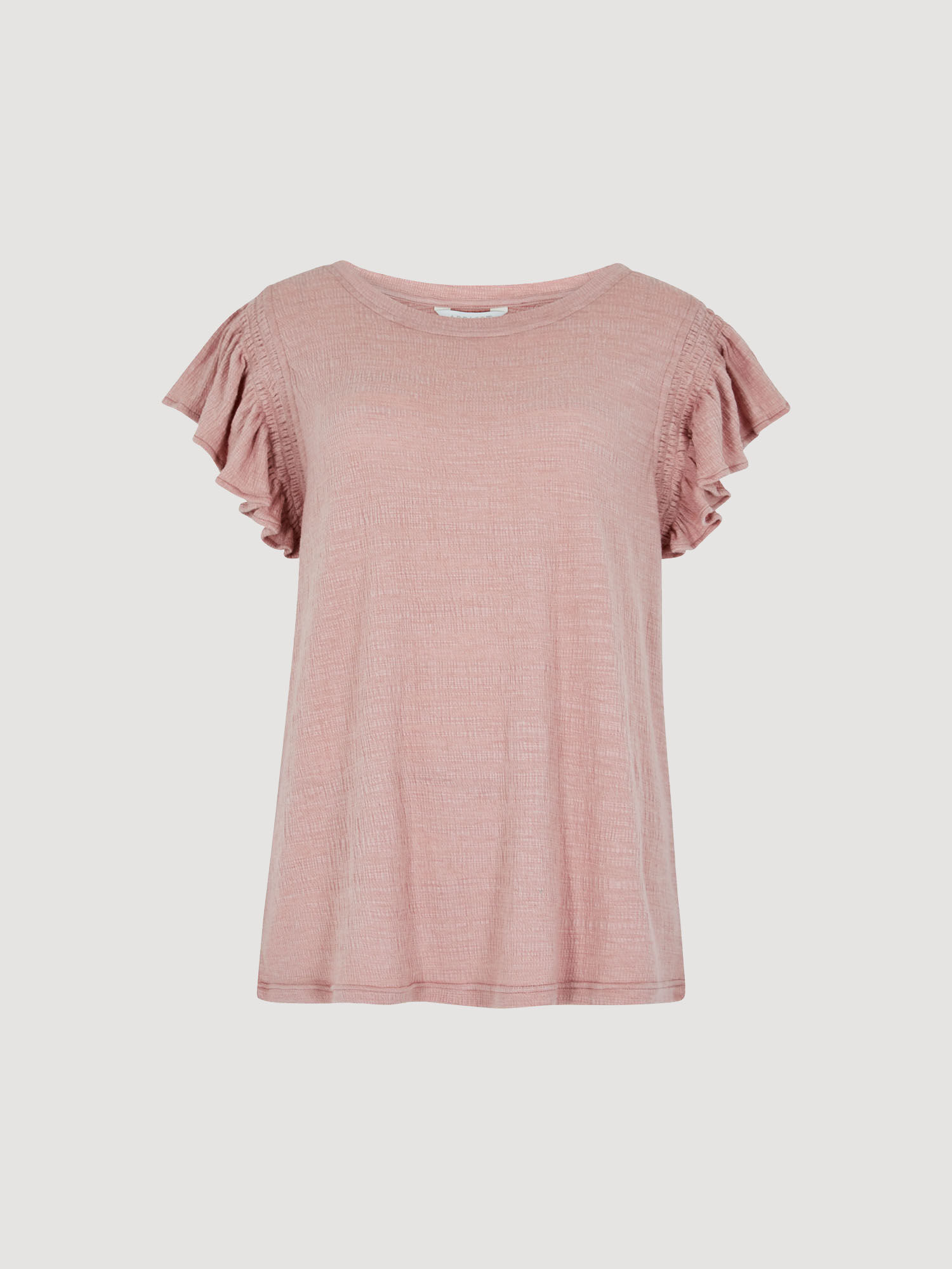 Ruffle t shirt outlet