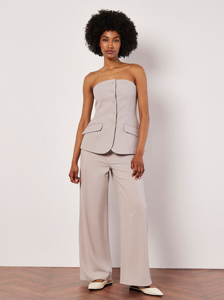 Tailored Straight-Leg Trousers