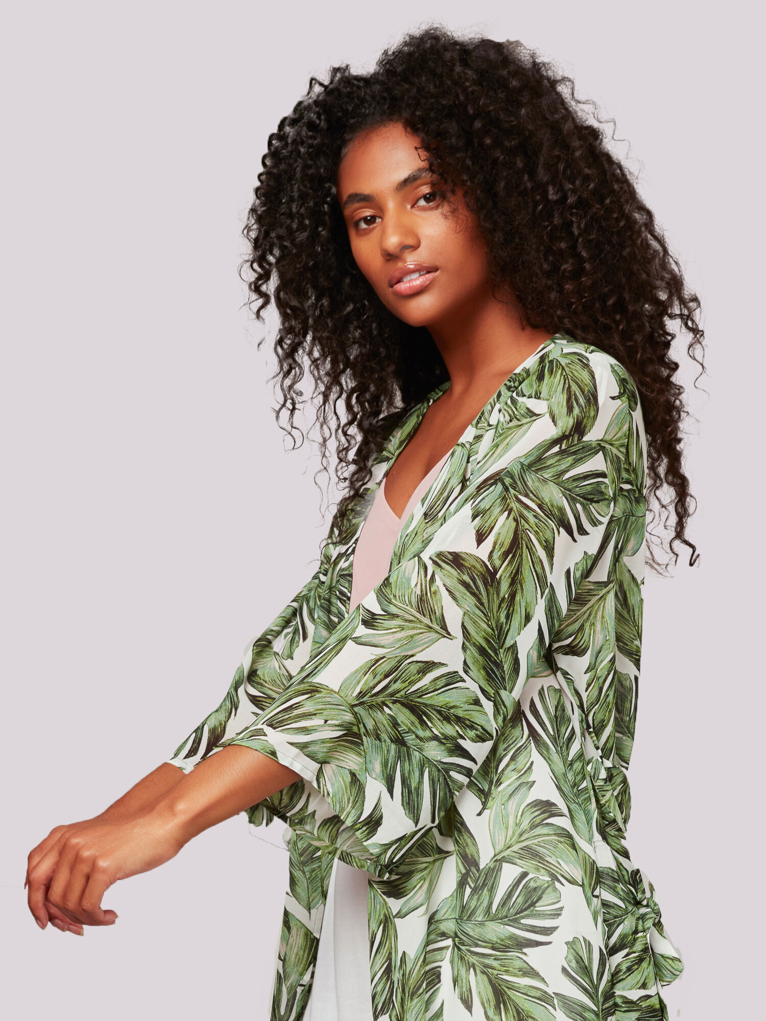Tropical kimono dress hotsell