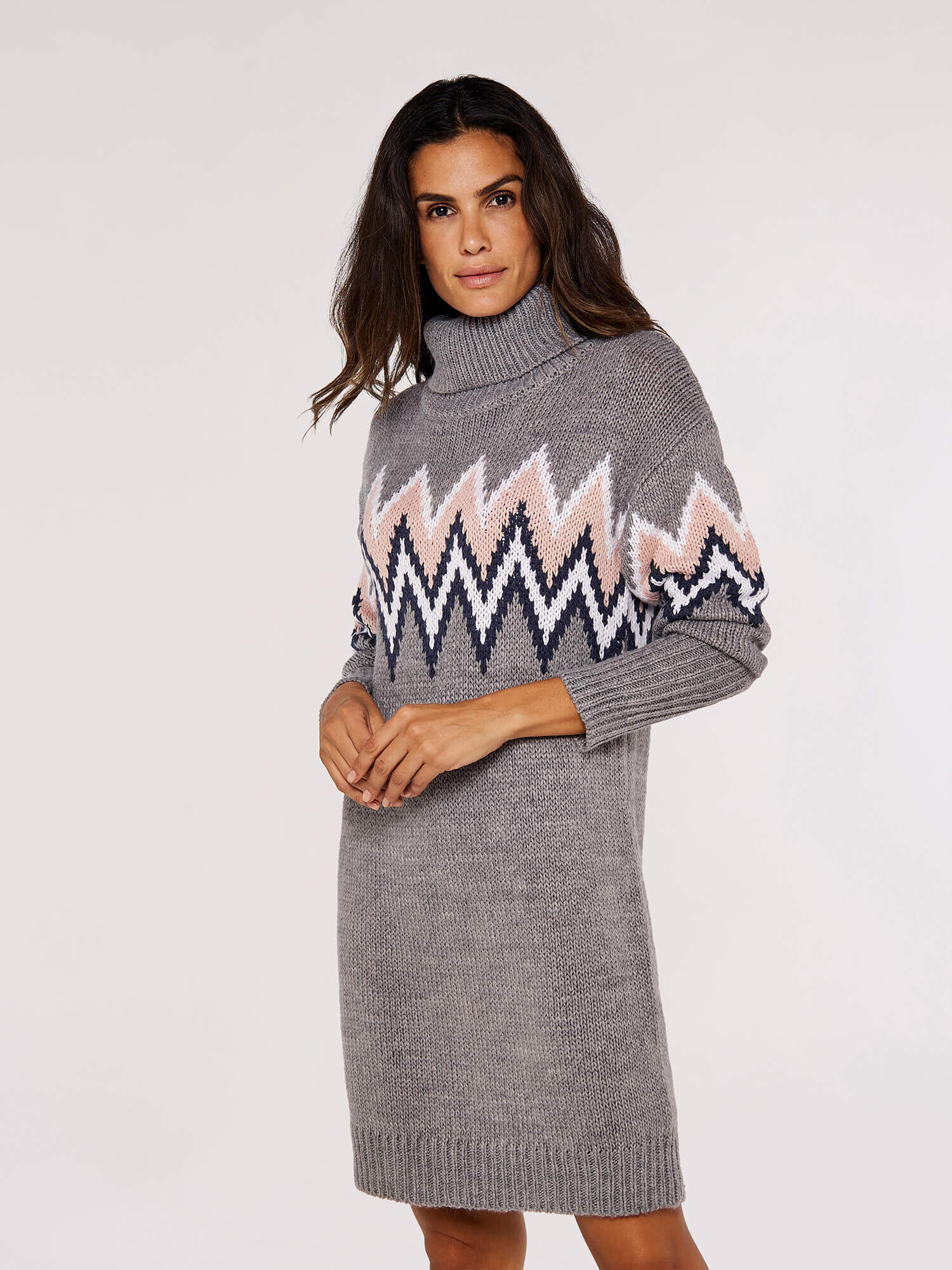 Chevron sweater dress shop