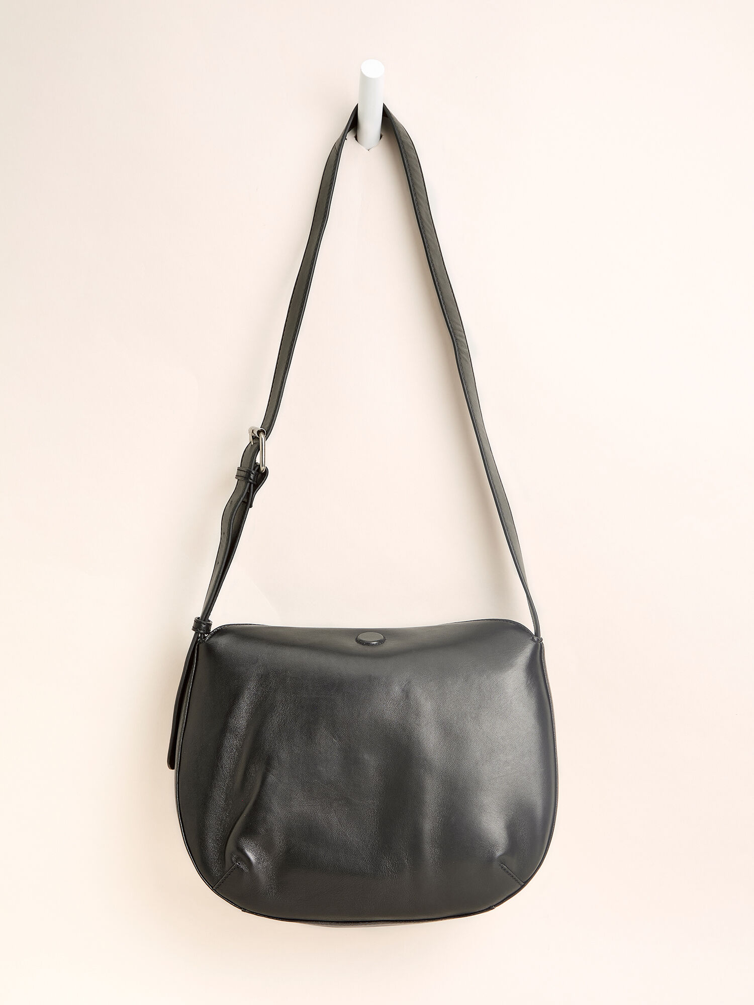 Soft Leather Shoulder Bag | Apricot Clothing