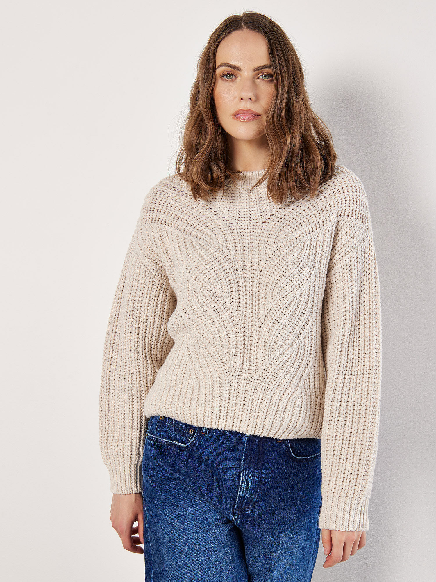 Chunky cable knit jumper new arrivals