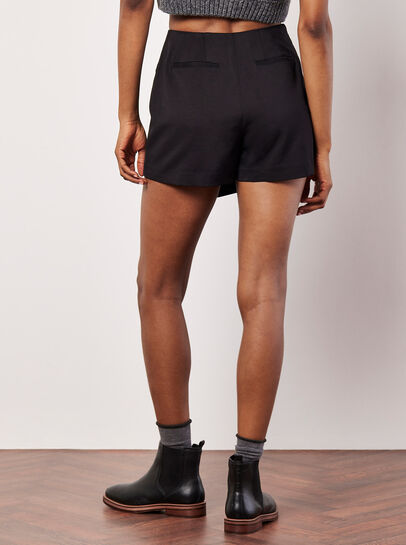 Tailored Woven Mini Skort