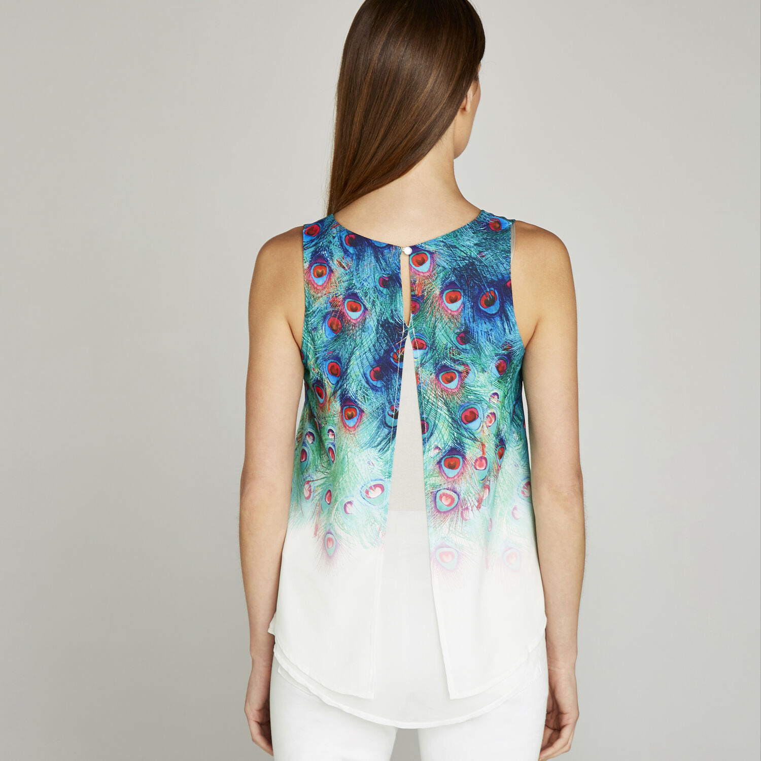 Peacocks vest tops discount
