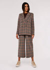 Heritage Warm Check Blazer, Brown, large