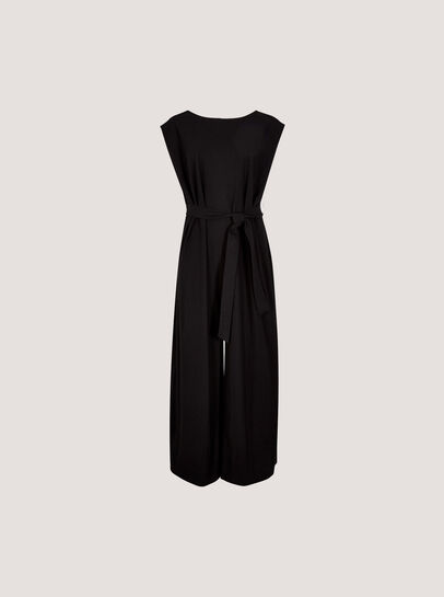 Wide Leg Cotton Jumpsuit