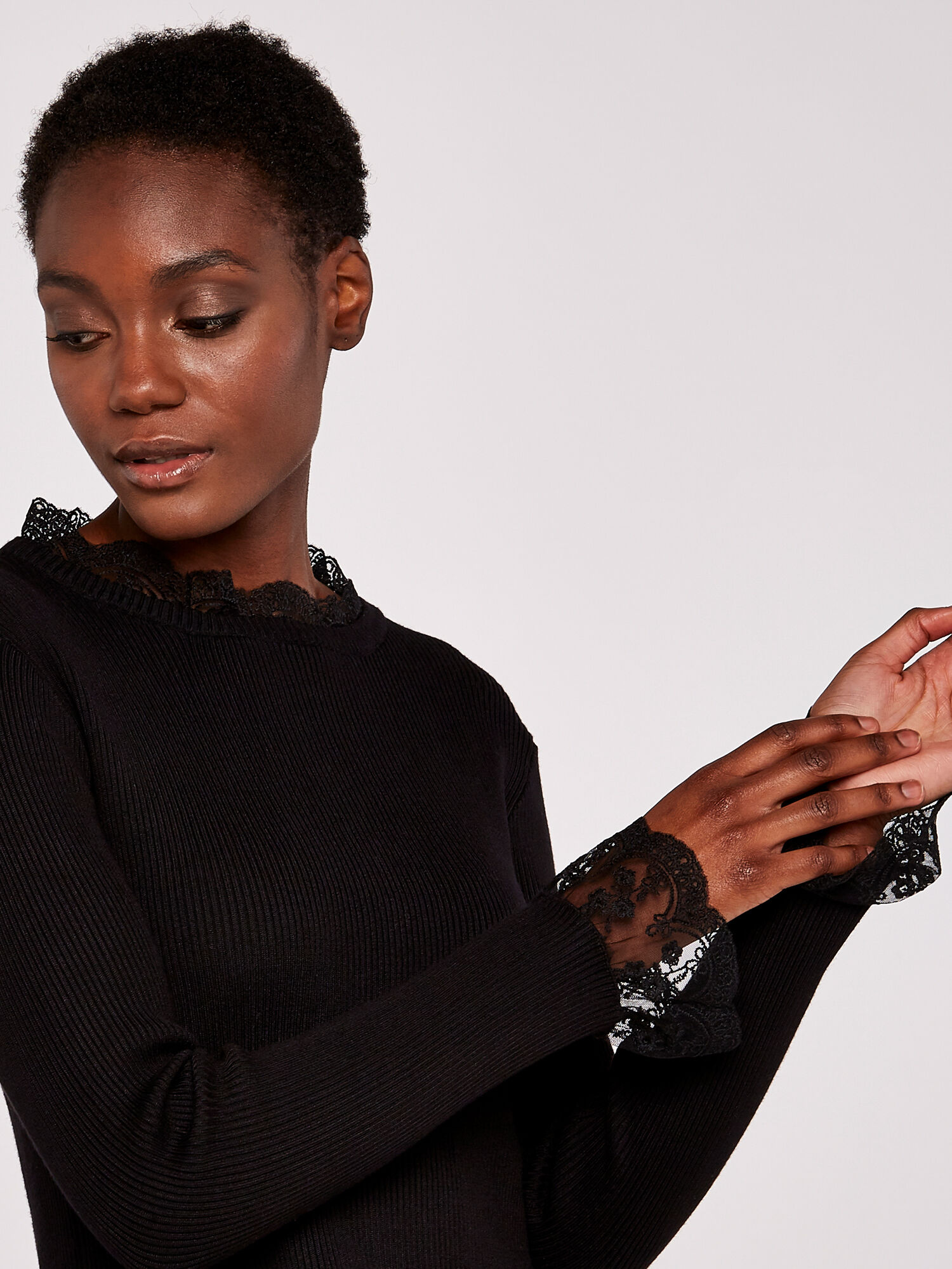 Lace jumpers new arrivals