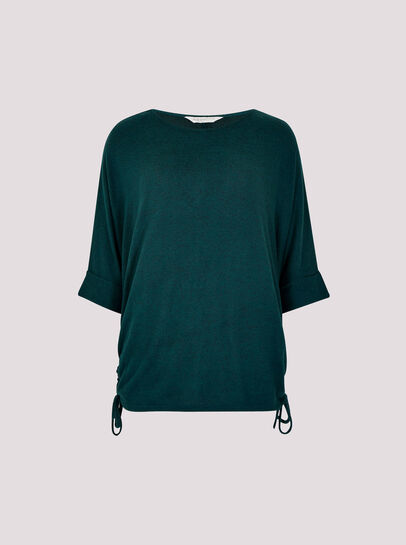 Soft Touch Drawstring Knit Top