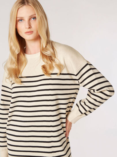 Stripe Jumper Mini Dress