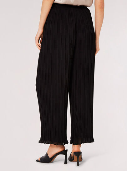 Chiffon Pleated Longline Culottes