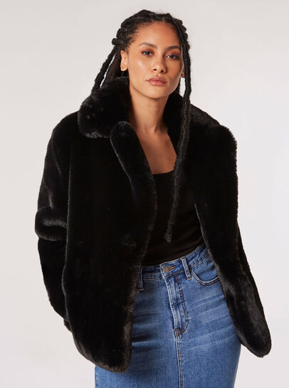 Short Opulent Fur Coat