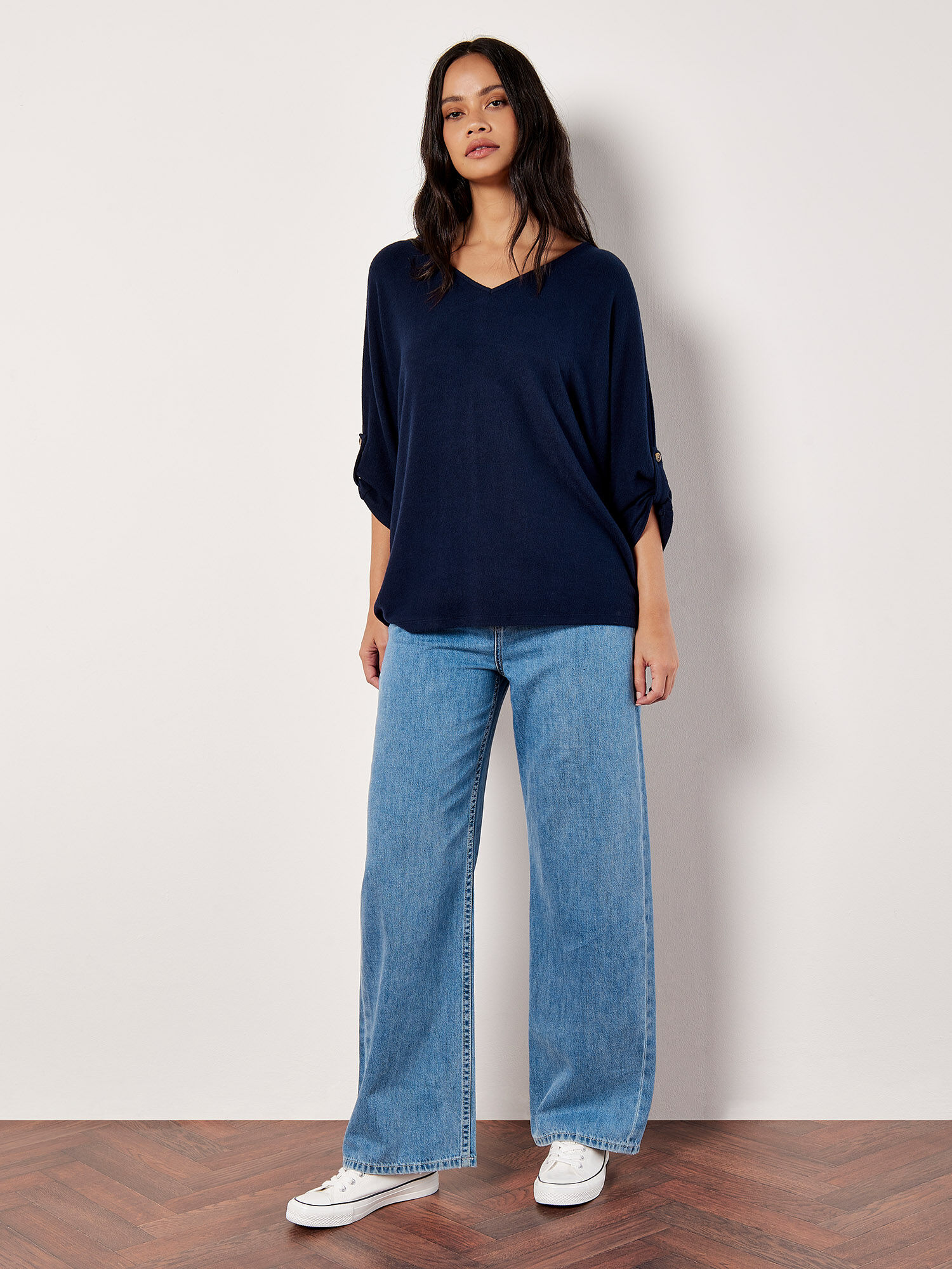 Oversized batwing top shop