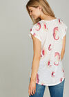 Seahorse Tee, Red, large
