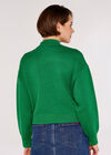 Boxy Pocket Jumper, Green, large