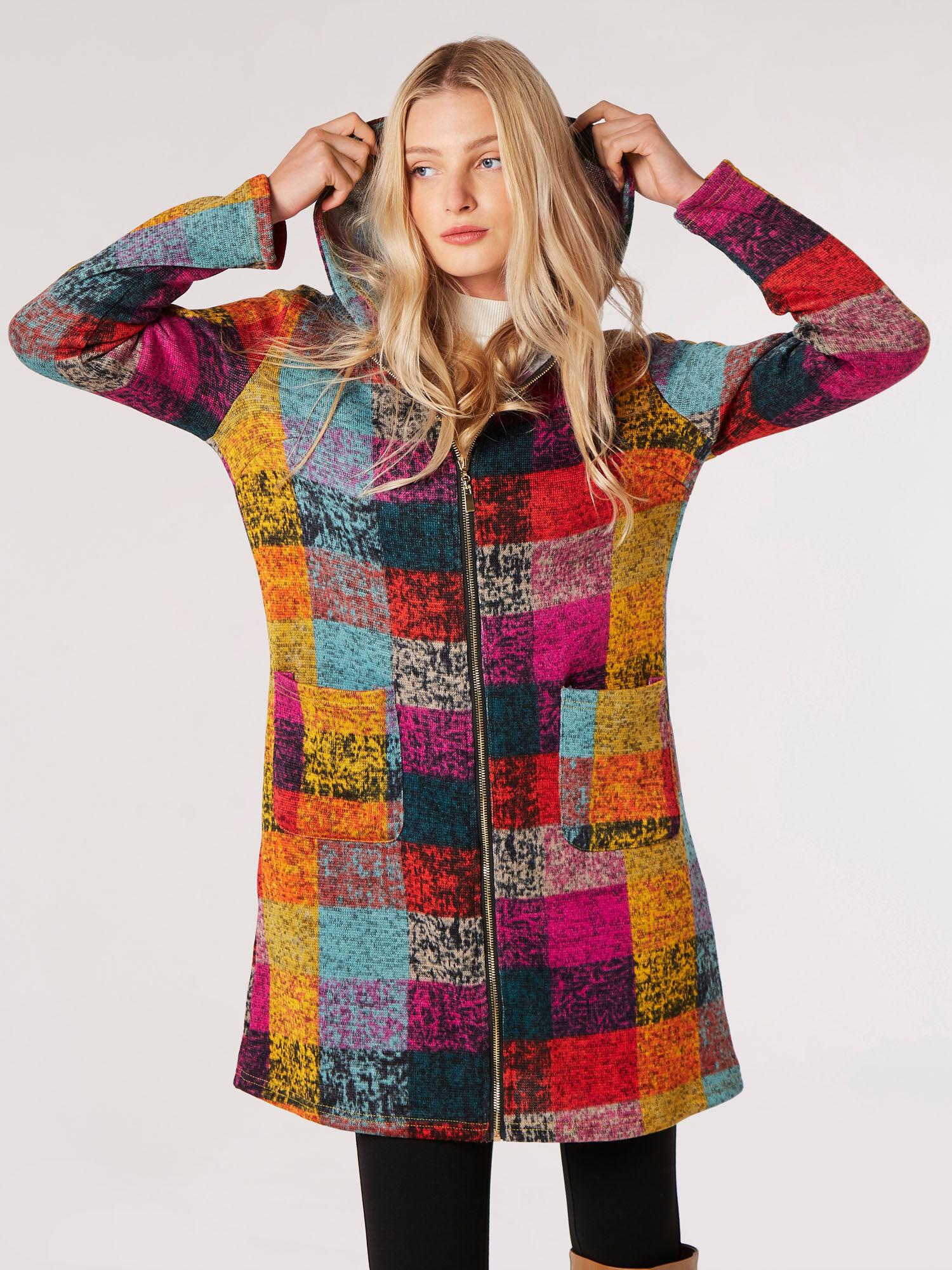 Multi on sale coloured coatigan