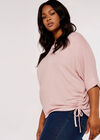 Curve Soft Touch Top, Pink, large