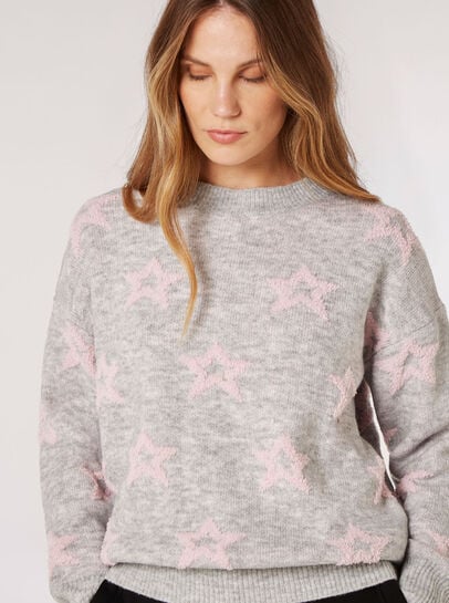 Star Crew Neck Jumper