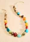 Multi Colour Beaded Necklace, Assorted, large