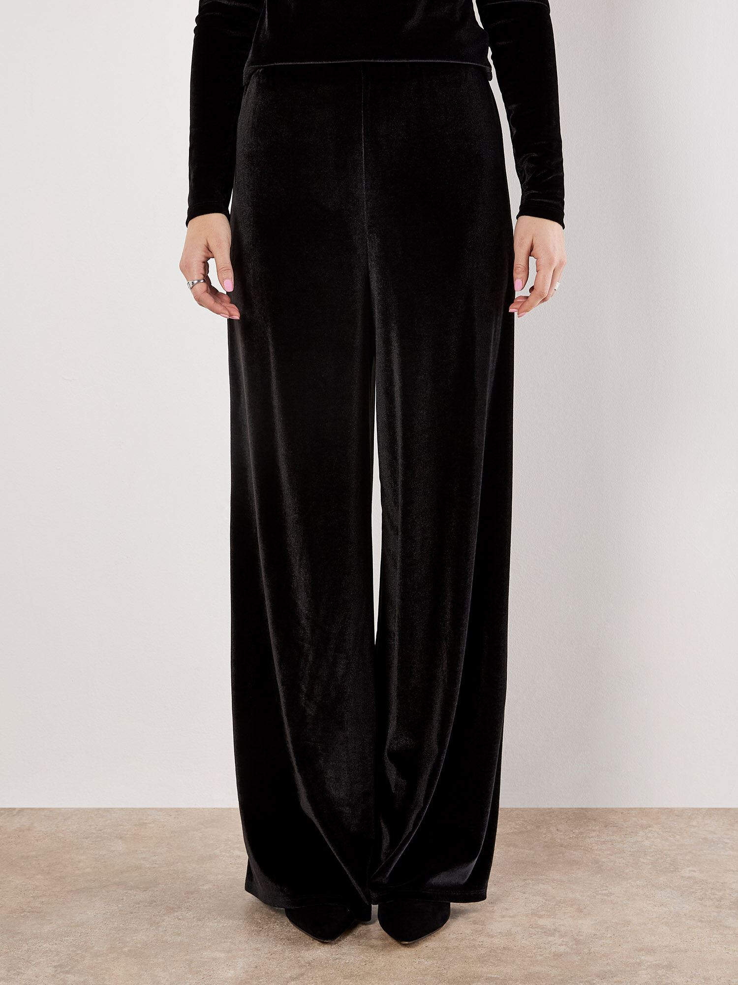 BELVET Pleated Baggy Pants | ヤマダウェブコム