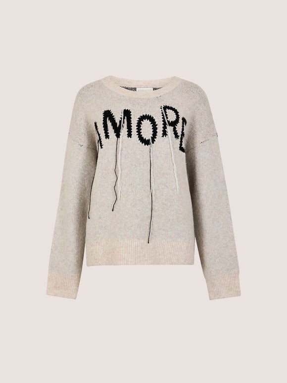 Soft Amore Jumper, Stone, large