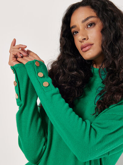 Soft Touch Cocoon Mini Dress