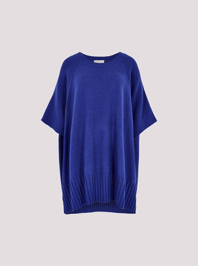 Oversized Poncho Jumper