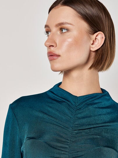 Ruched Stretch Top
