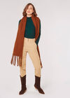 Gold Button Ribbed Jumper, Green, large