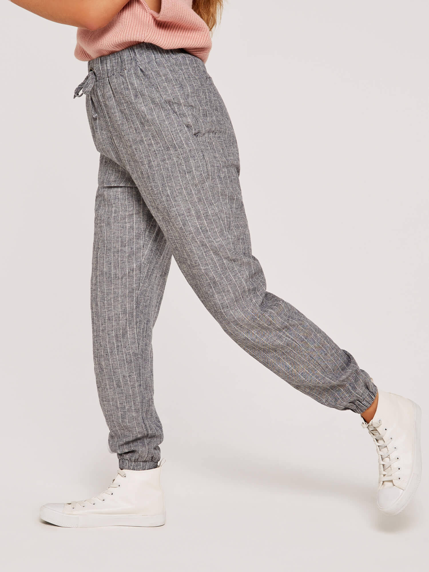 Pinstripe joggers new arrivals