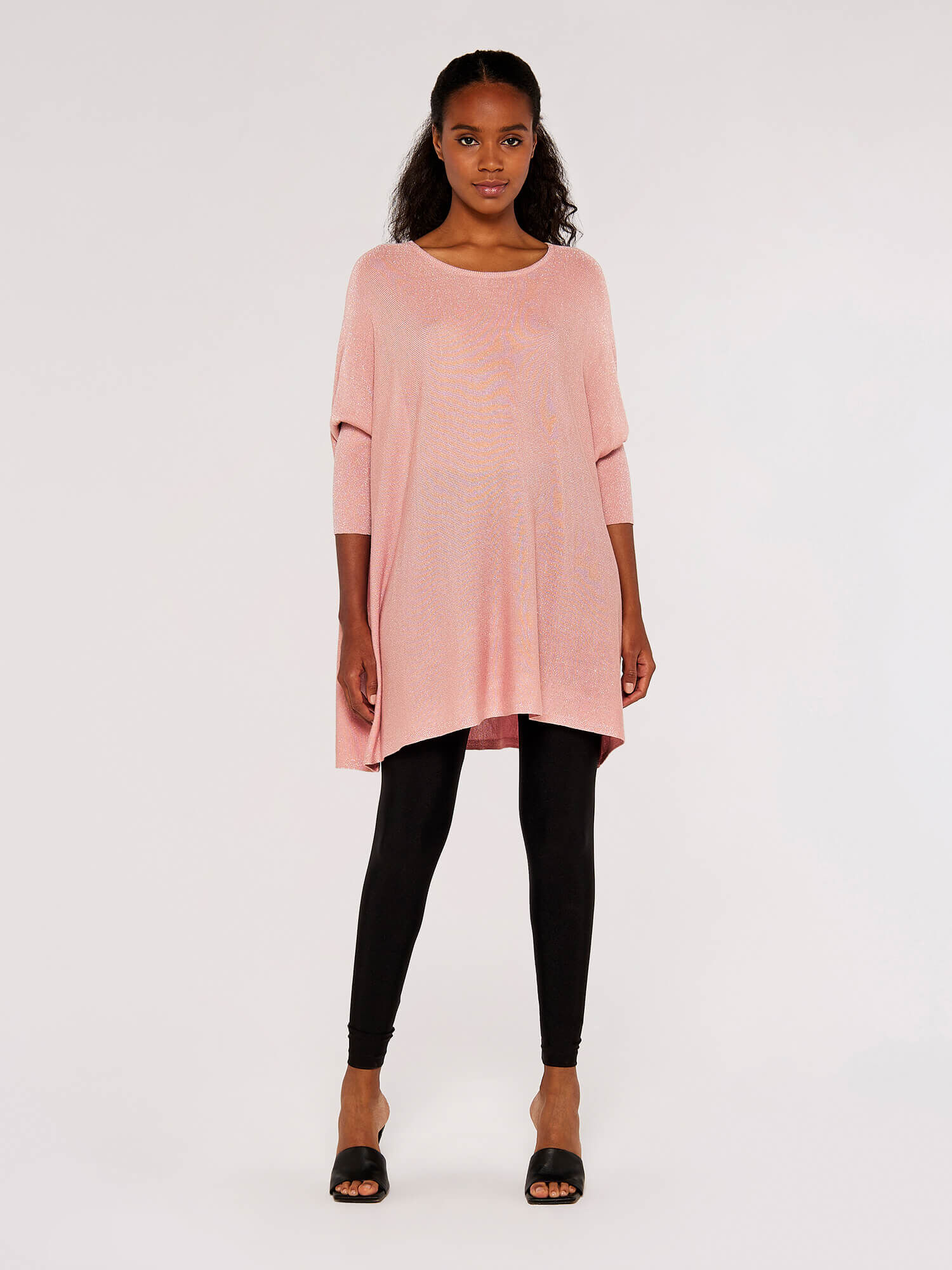Pink best sale lurex jumper