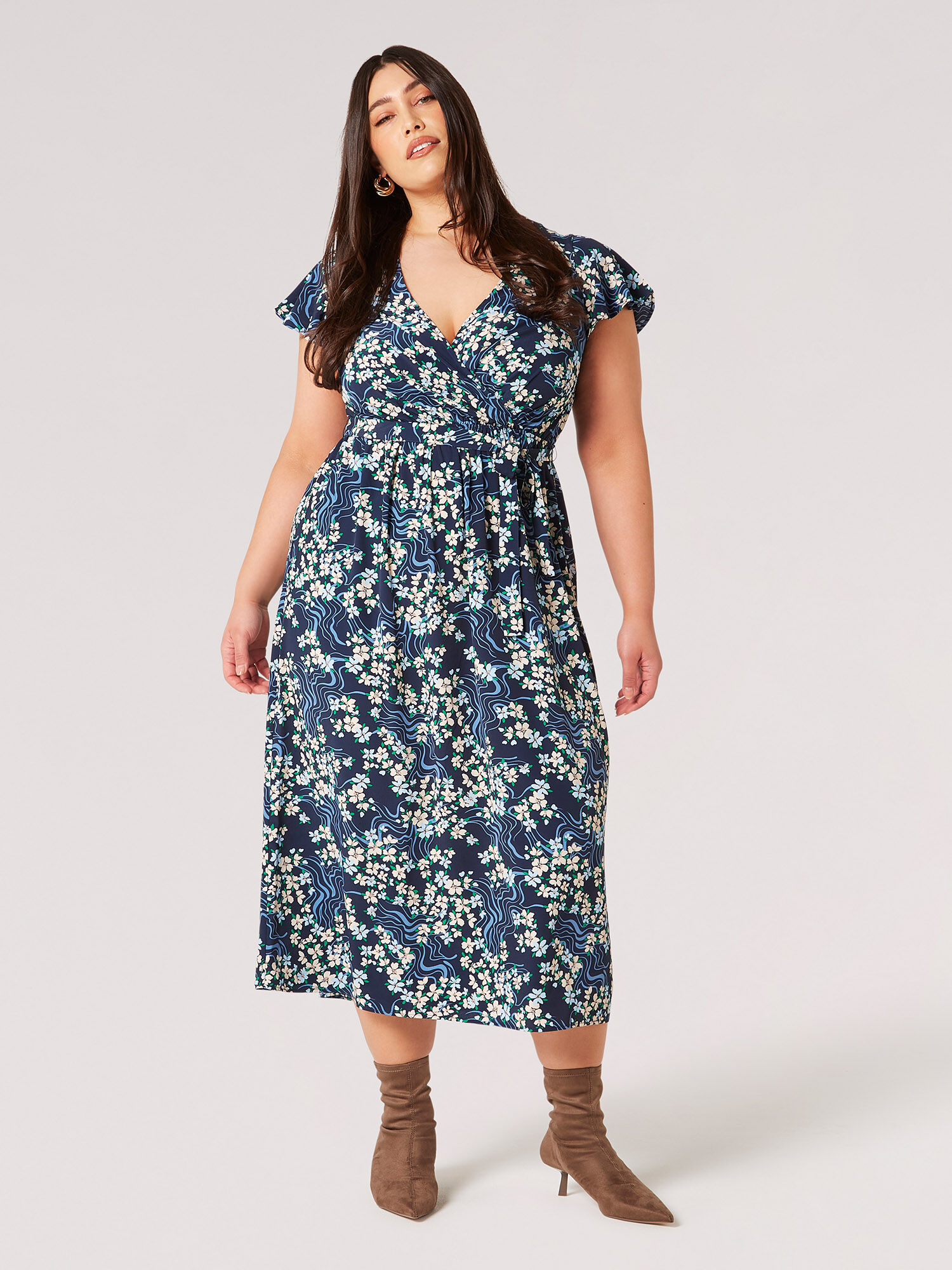 Curve Plus Size Women s Wear Apricot Clothing