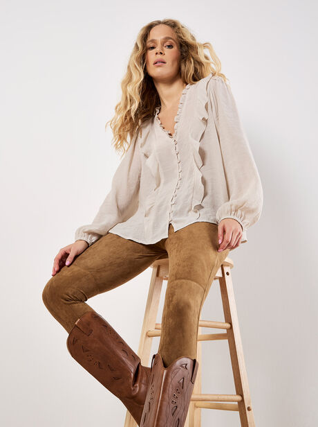 Suedette Leggings
