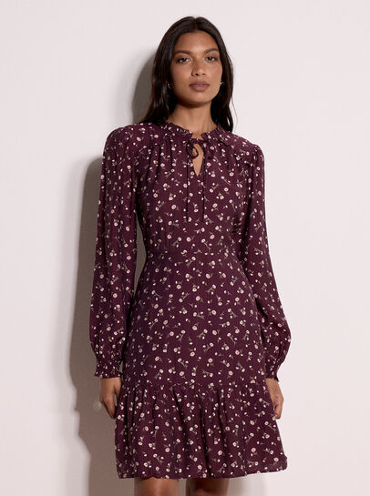 Ditsy Floral Mini Skater Dress