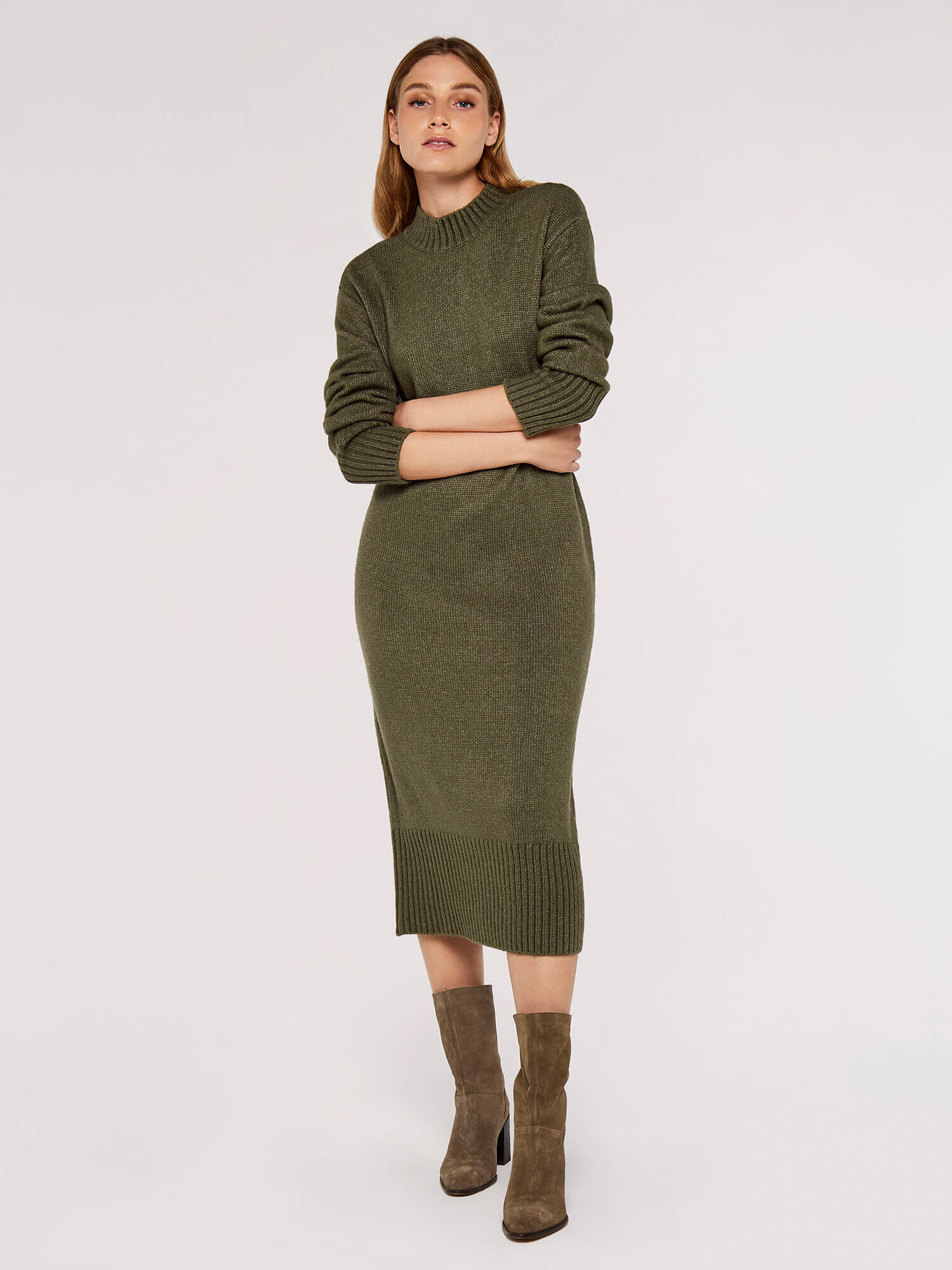 Knot dress top midi