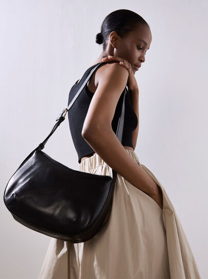 Soft Leather Shoulder Bag