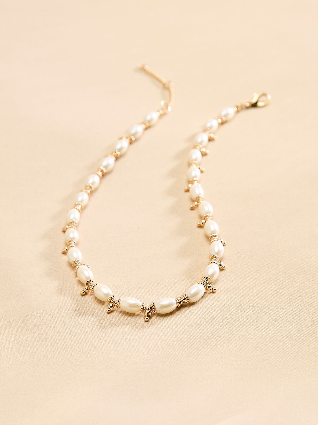 Image of Acrylic Pearl Bead Necklace