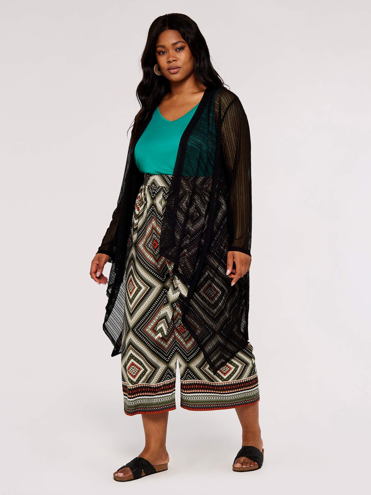Plus size waterfall cardigan on sale