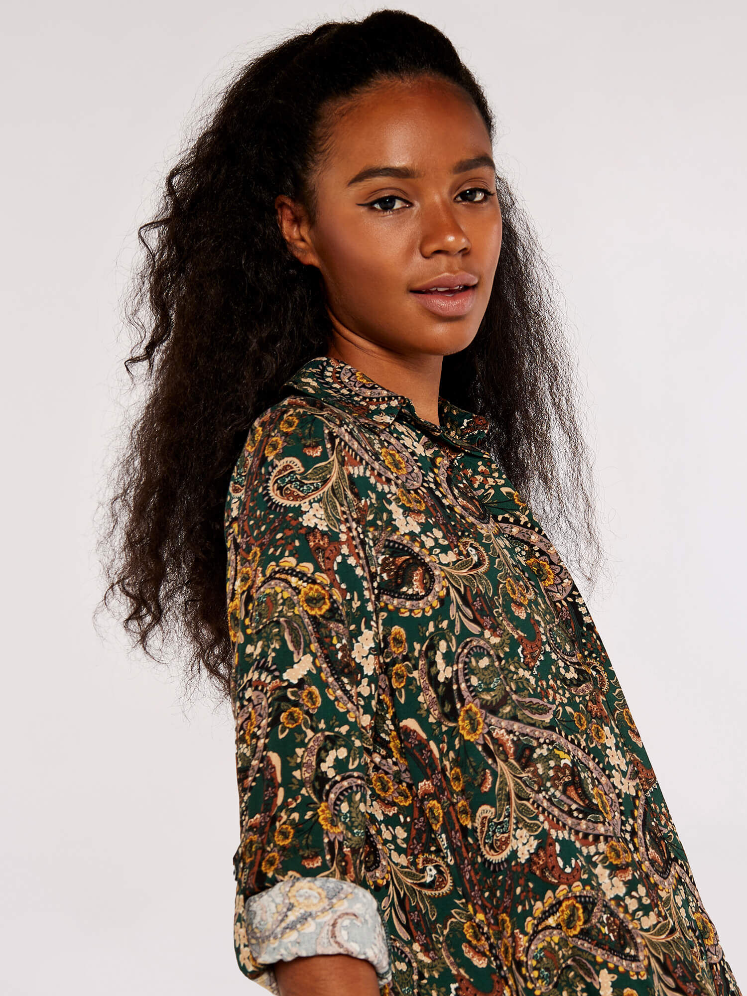 Paisley shirt sales dress