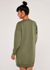 Oversized Sweater Dress, Khaki, large
