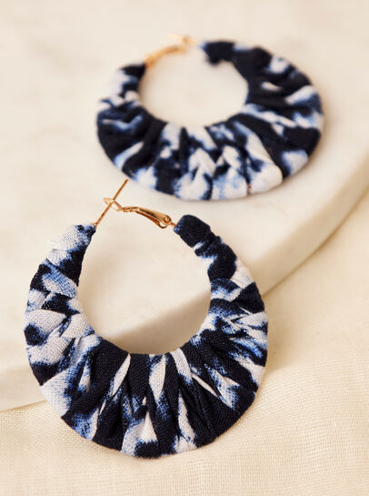 Fabric Circle Hoops