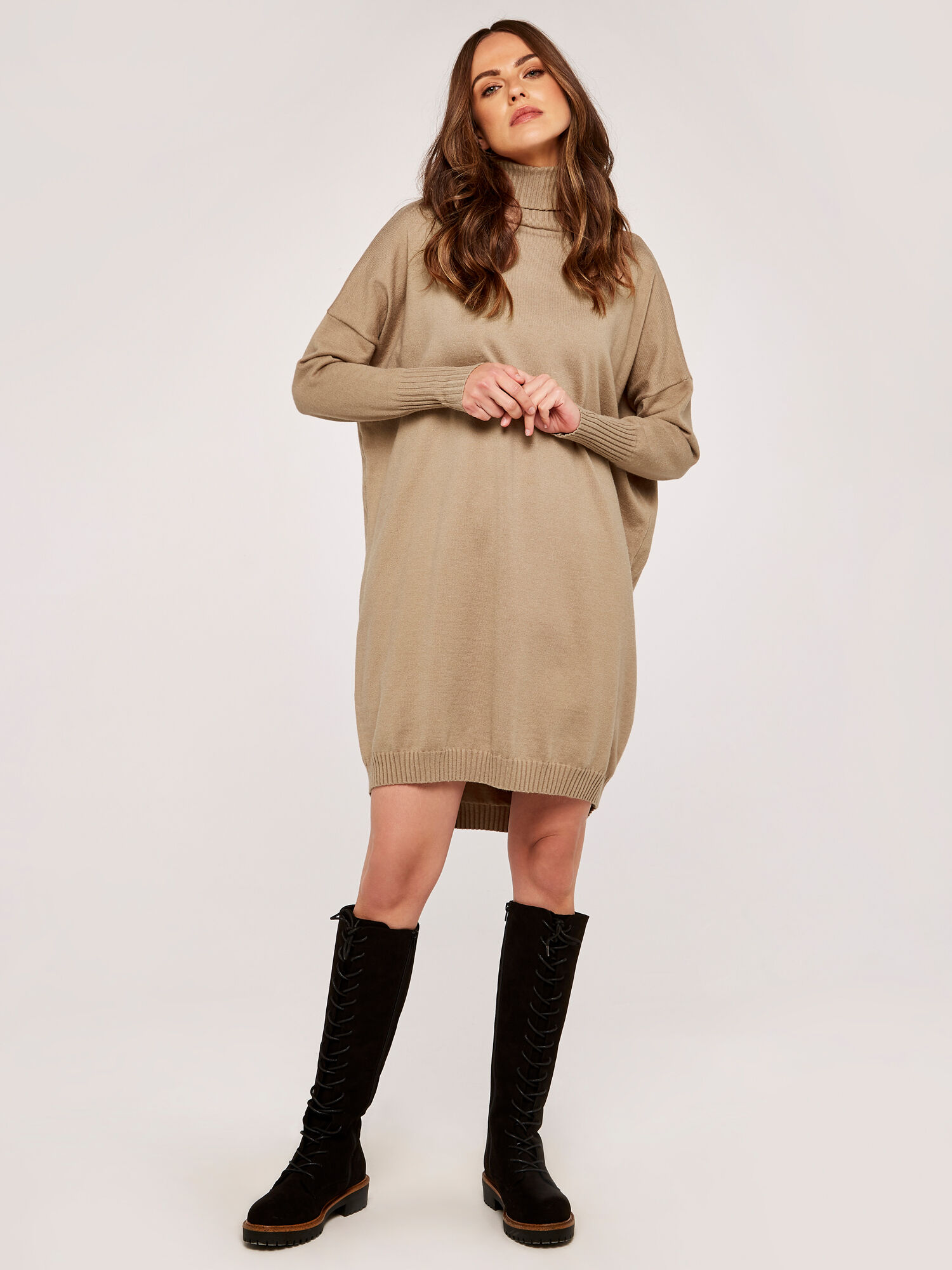 Oversized jumper dress plus size on sale